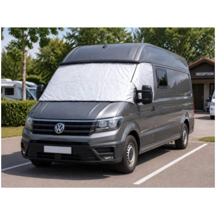 1 - Protection Isotherme Extérieure Isoplair Soplair VW Crafter à partir de 2017 Occultant Thermique Cabine Camping-Car et Van